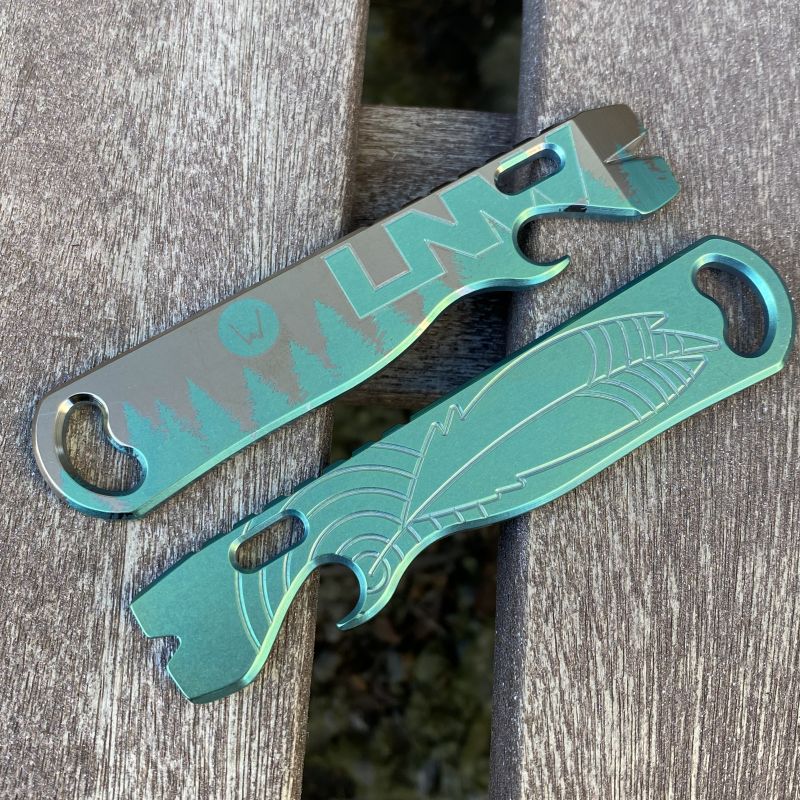 Wander EDC v1.0 "Bigger Chonk" Clipless Treeline Prybar
