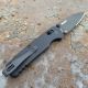 Kershaw Bel-Air Dura-Lock Black Aluminum Part Serrated PVD Magnacut Blade Folding Knife