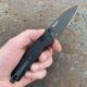Kershaw Bel-Air Dura-Lock Black Aluminum Part Serrated PVD Magnacut Blade Folding Knife
