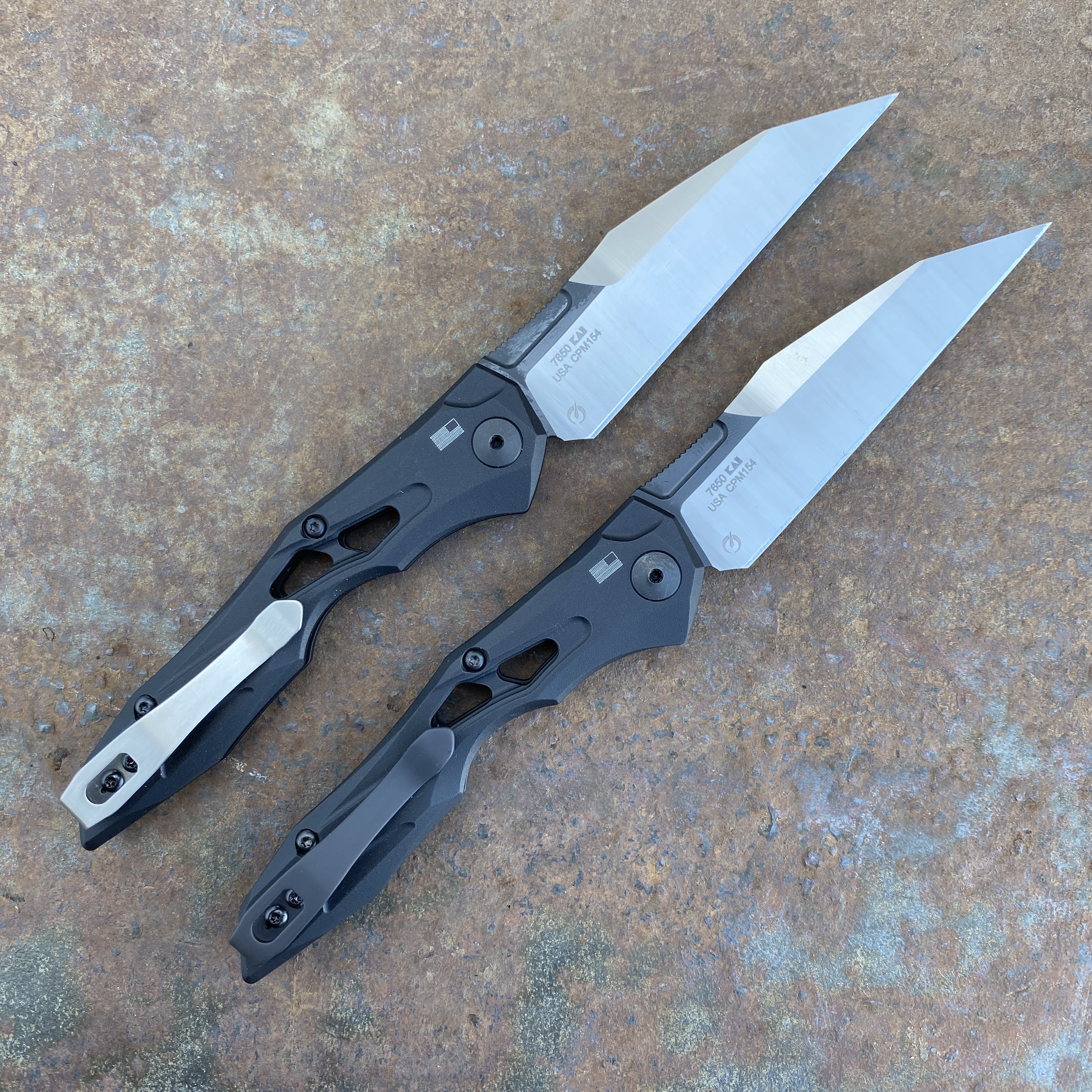 Kershaw Launch 13 Auto Black Aluminum Two Tone CPM 154 Blade (7650