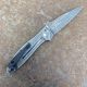 Kershaw Leek A/O Frame Lock Black Stainless Steel Blackwash Sandvik 14C28N Folding Knife