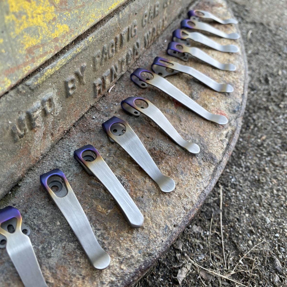 Ti Fighter Deep Carry Titanium Pocket Clips