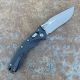 Microtech Amphibian Ram-Lok Fluted Black G10 Apocalyptic M390 Folding Knife