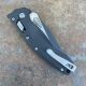 Microtech Amphibian Ram-Lok Fluted Black G10 Apocalyptic M390 Folding Knife