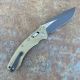 Microtech Amphibian Ram-Lok Fluted OD Green G10 Black M390 Folding Knife