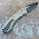 Microtech Amphibian Ram-Lok Fluted OD Green G10 Black M390 Folding Knife