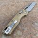 Microtech MSI Ram-Lok Dark Earth Polymer Apocalyptic M390 Folding Knife