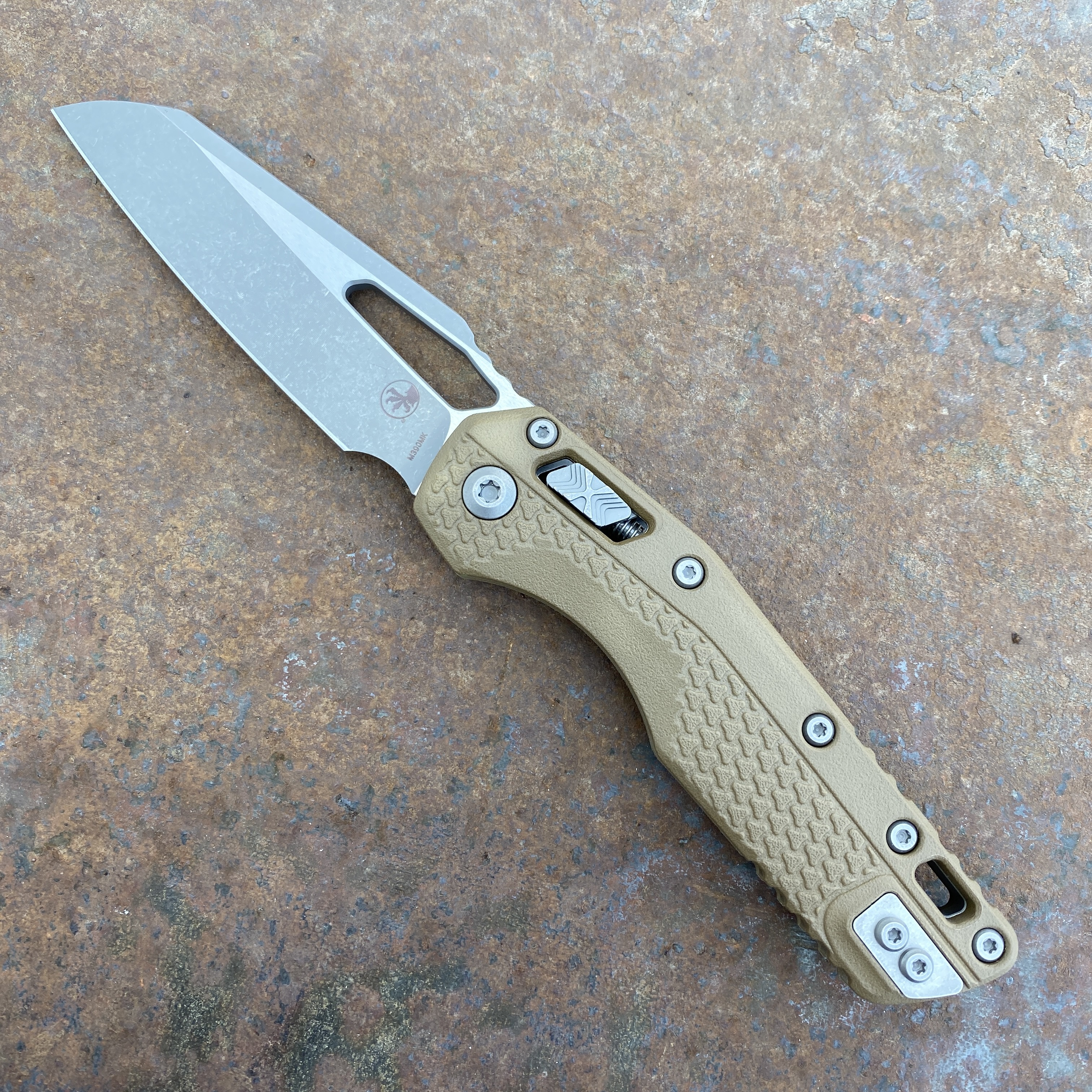 Microtech MSI Ram-Lok Dark Earth Polymer Apocalytpic M390 (210T