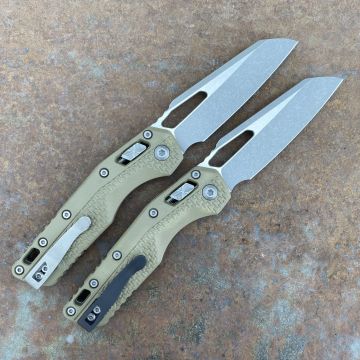 Microtech MSI Ram-Lok OD Green Polymer Apocalyptic M390 Folding Knife