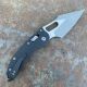 Microtech Stitch Ram-Lok Fluted Black G10 Apocalyptic M390 Folding Knife