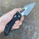 Microtech Stitch Ram-Lok Fluted Black G10 Apocalyptic M390 Folding Knife