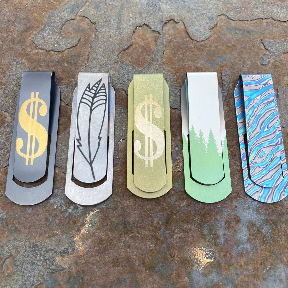 LynchNW Titanium Money Clip | Manufactured in the USA