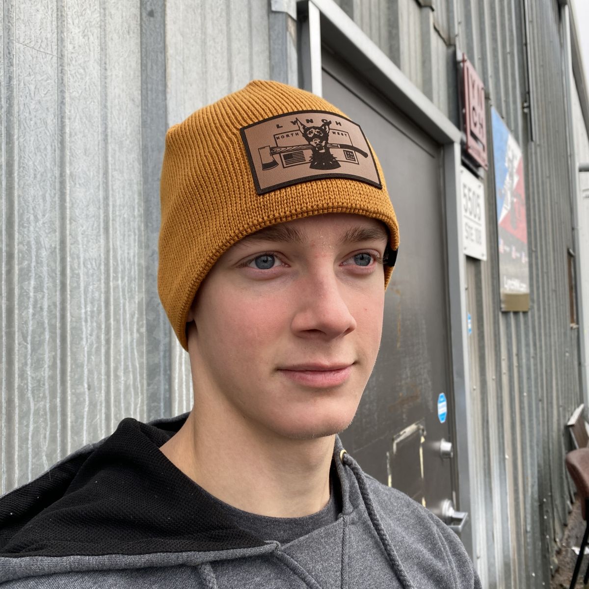The North Face Tan Knit Beanie The North Face Big Box Beanie - Als.com main image 3