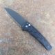 Pro-Tech BladeShow 2024 Malibu Nexus Black Aluminum Black Magnacut Blade Folding Knife