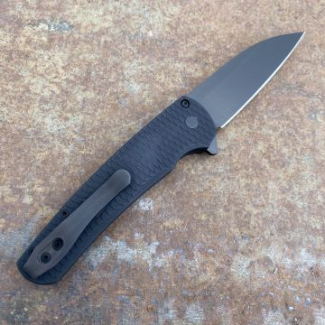 Pro-Tech Malibu Operator Dragon Scale Black Aluminum Black Magnacut Blade Folding Knife