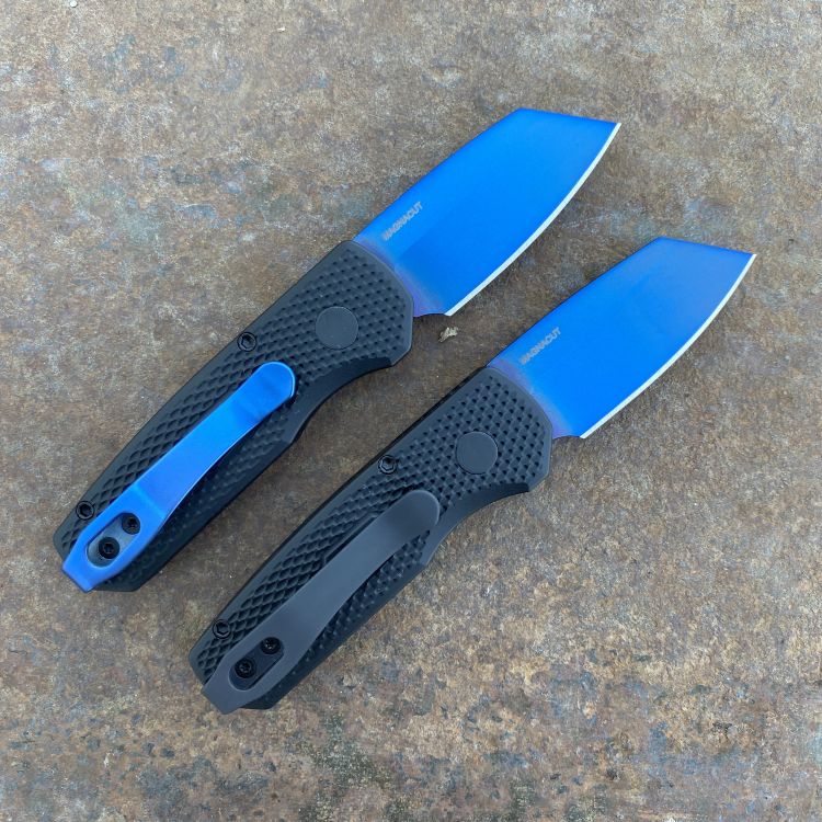 Pro-Tech Runt 5 Auto Black Aluminum REV Tanto Sapphire Magnacut Blade Folding Knife