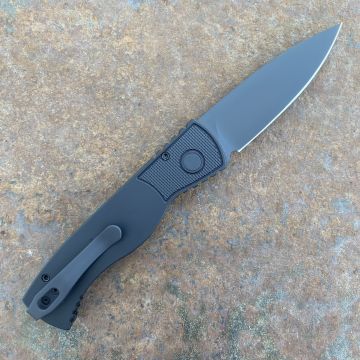 Pro-Tech TR-2 Operator Auto Black Aluminum DLC Magnacut Blade Folding Knife