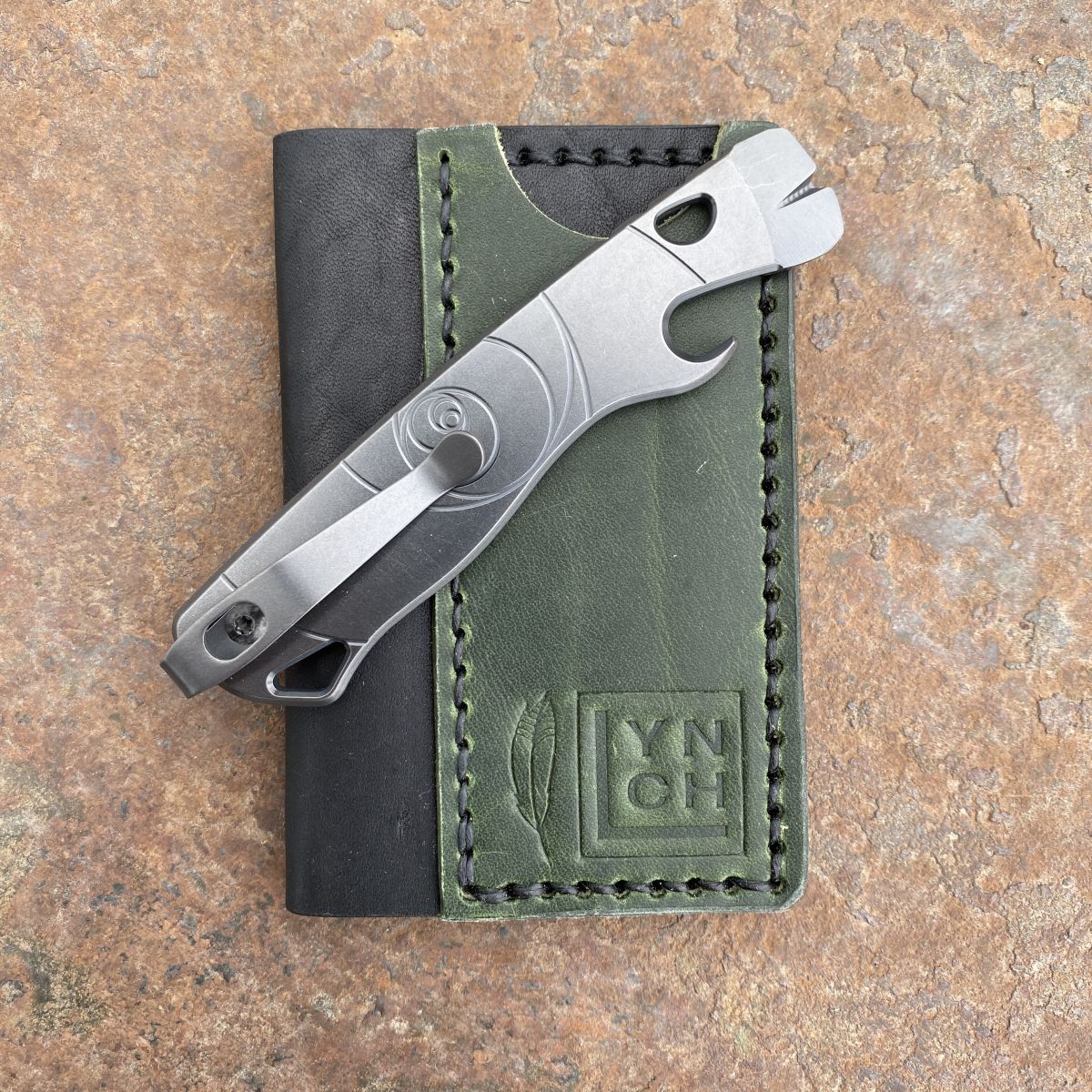 Redeemed Creations v1 Leather Prybar Wallet