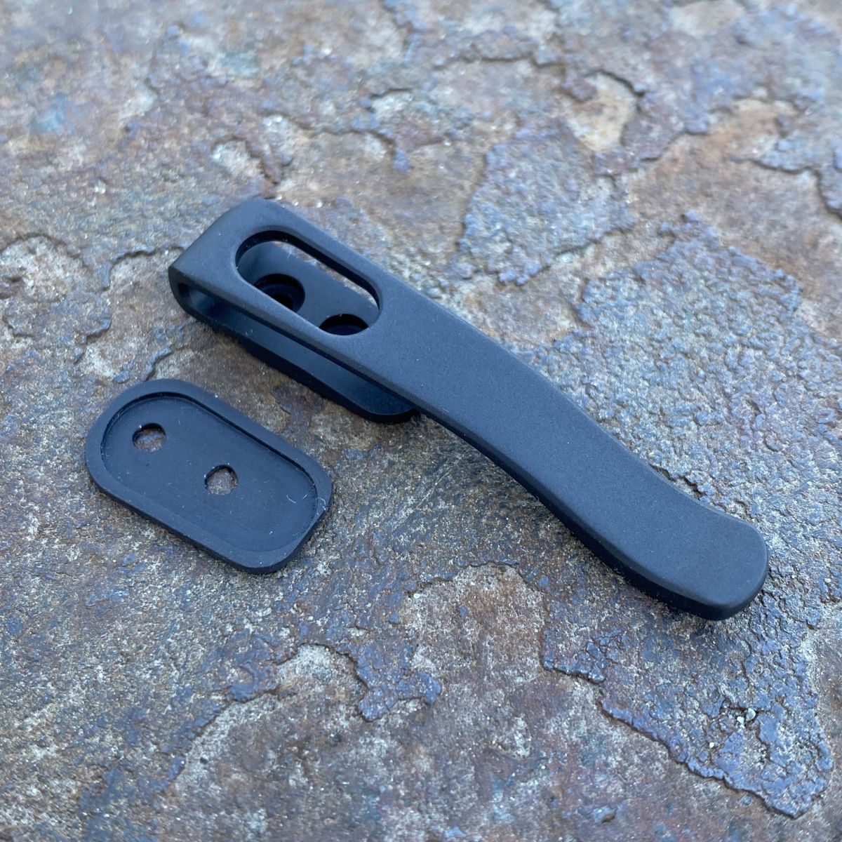 Milled Titanium Spartan Harsey Pocket Knife Clip | USA Made