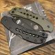 Spyderco Delica 4 LynchNW MOD 2 Titanium Scale Kits