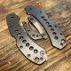 Spyderco Delica 4 LynchNW MOD 2 Titanium Scale Kits