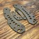 Spyderco Delica 4 LynchNW MOD 2 Titanium Scale Kits