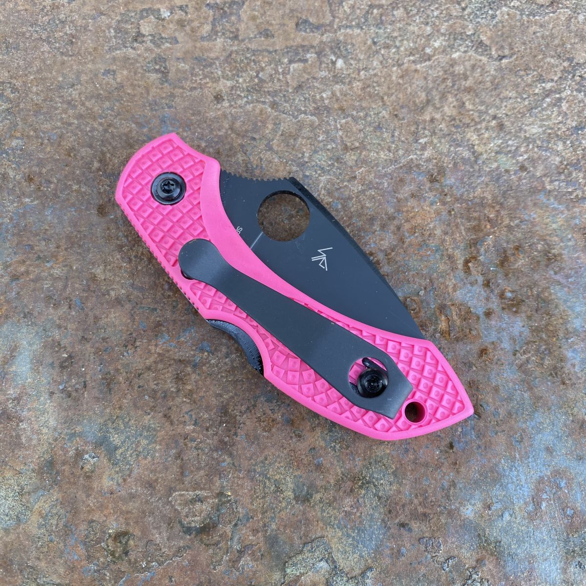 Spyderco Dragonfly 2 Pink Heals Pink FRN Black S30V