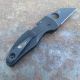 Spyderco MicroJimbo Black G10 Scales Black S30V Blade Folding Knife
