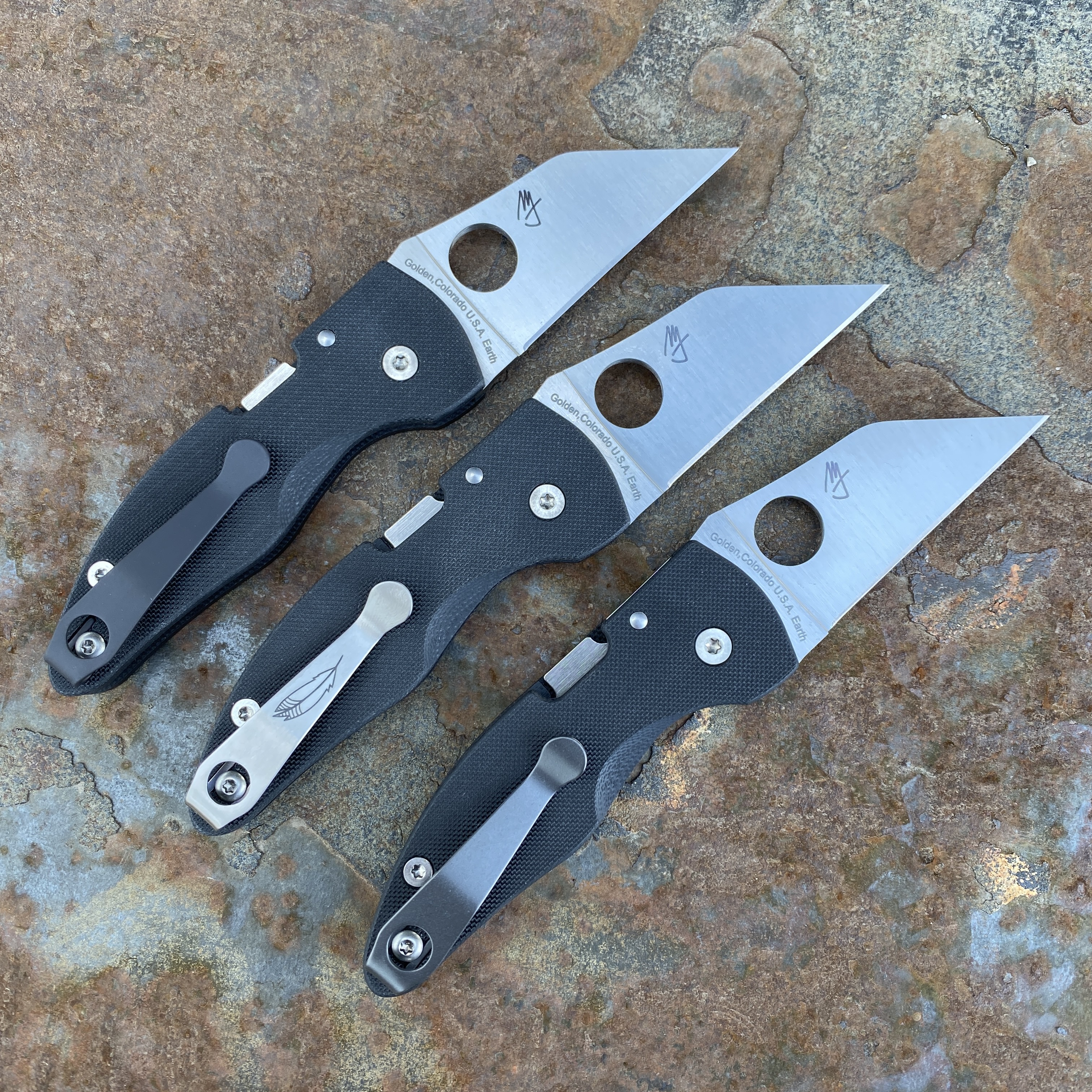 Spyderco Yojimbo 2 Black G10 Scales Black S30V Blade (C264GP) Deep