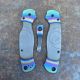 Spyderco PM2 Limited Run High Voltage "Ti Fighter" Titanium Scale Kit