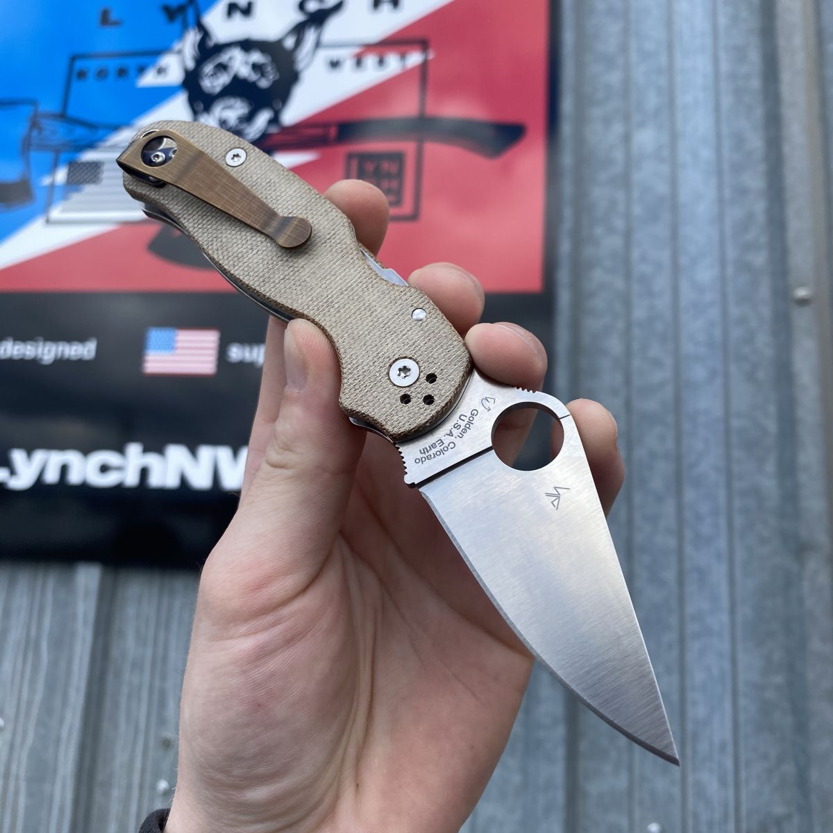 g−rap 3 Spyderco Para 3 Right Handed Titanium Deep Carry Knife Clip