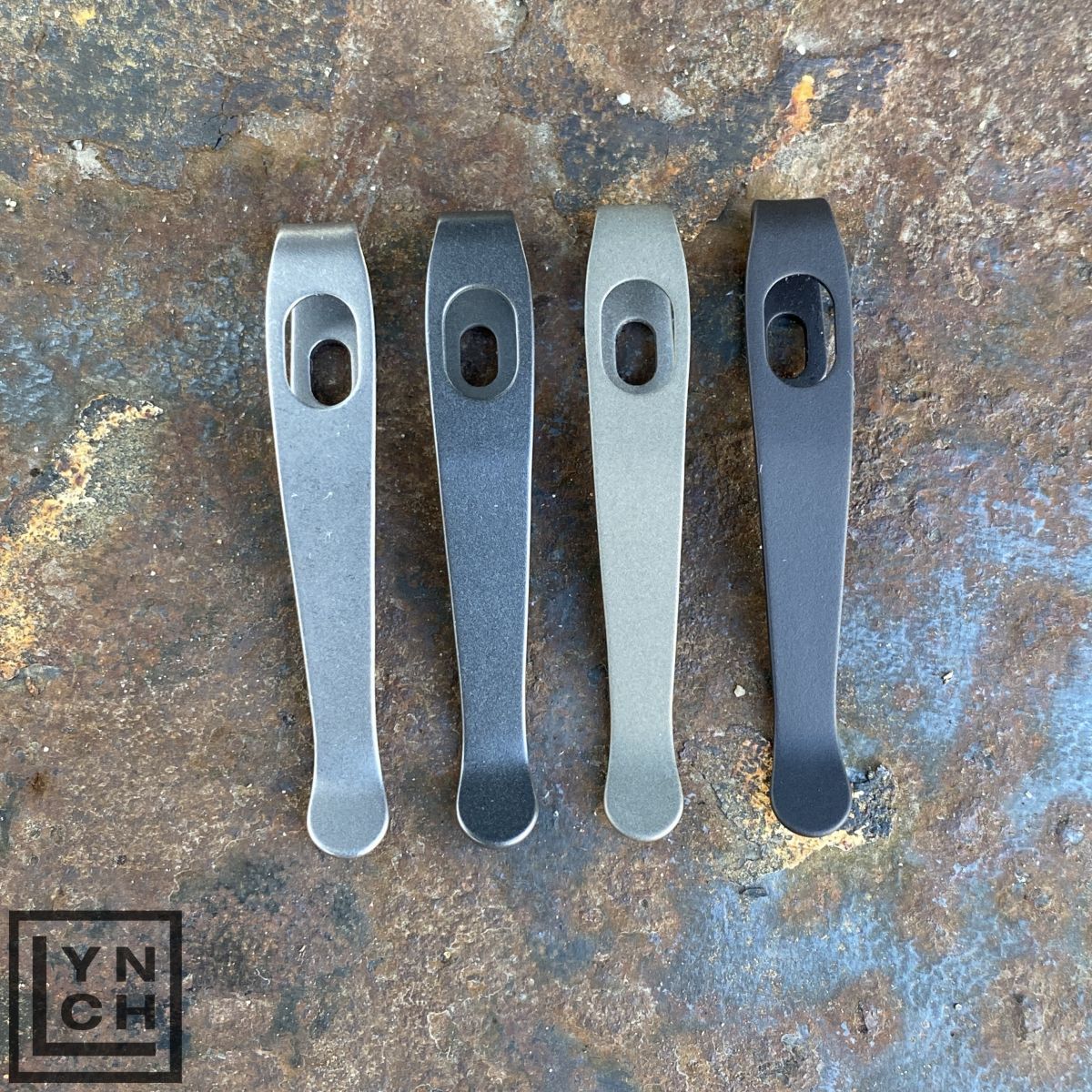 LynchNW Version 2 Prybar Titanium Clip | Made in the USA