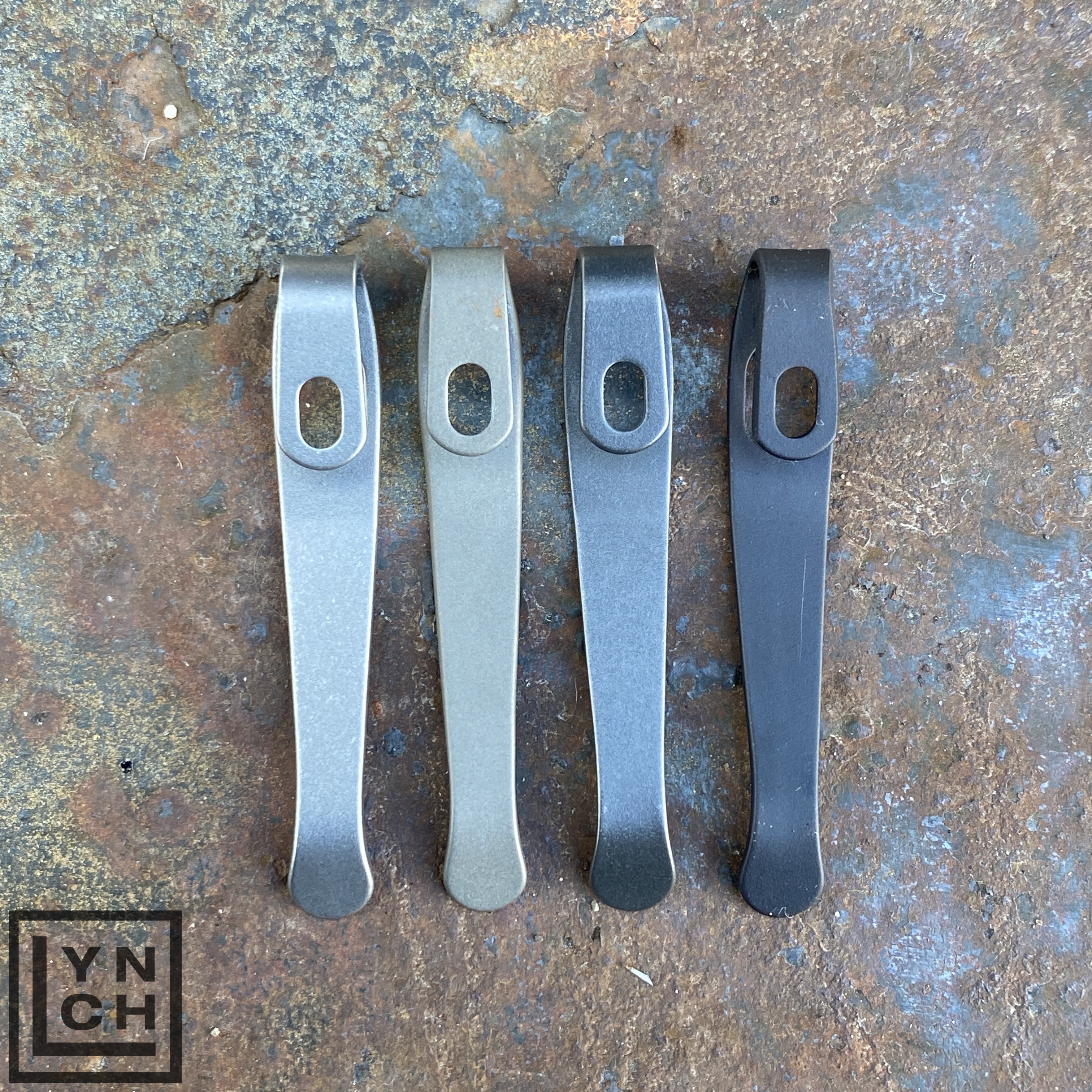 LynchNW Version 2 Prybar Titanium Clip | Made in the USA