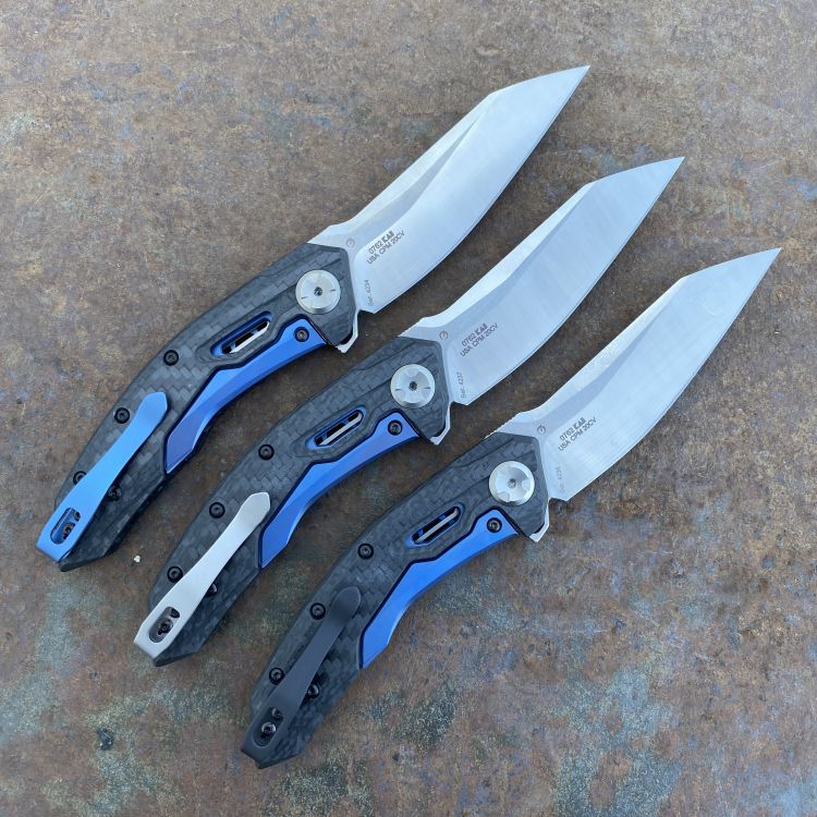 Zero Tolerance 0762 TDS Frame Lock Carbon Fiber Satin 20CV Blade Folding Knife