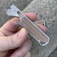 All Access Pass "Little Bro" v1.i Brown Canvas Micarta Inlay Stonewashed Prybars