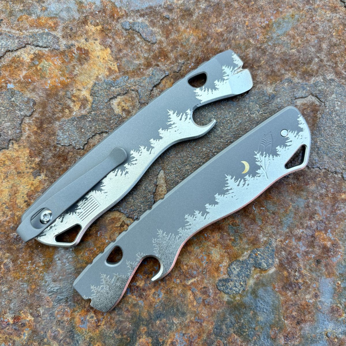 All Access Pass v2bx Prybar EDC Pocket Tool Plain Design