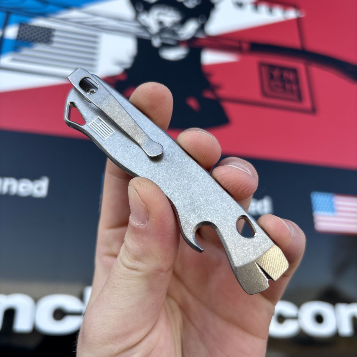 All Access Pass v2bx Prybar EDC Pocket Tool Plain Design