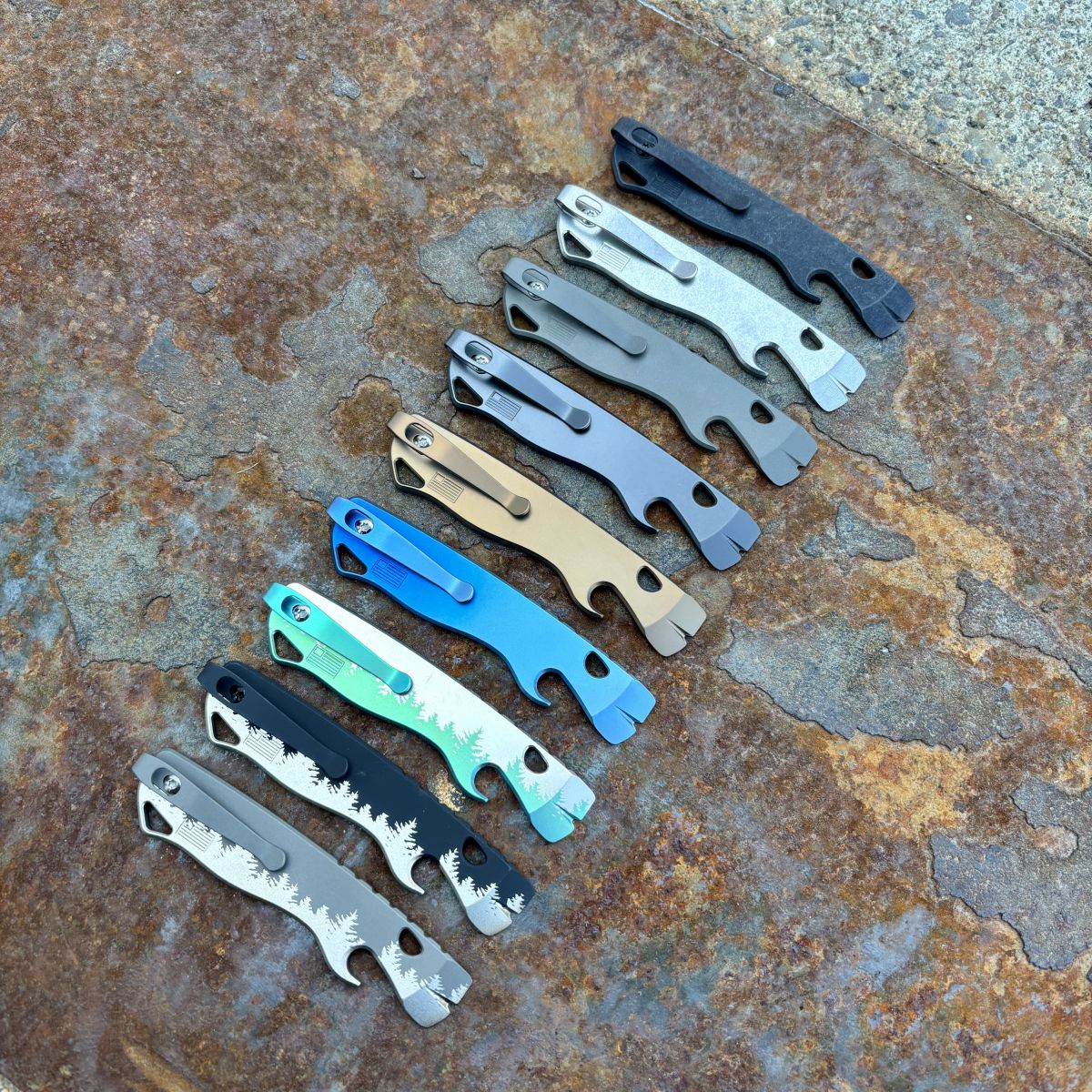 All Access Pass v2bx Prybar EDC Pocket Tool Plain Design