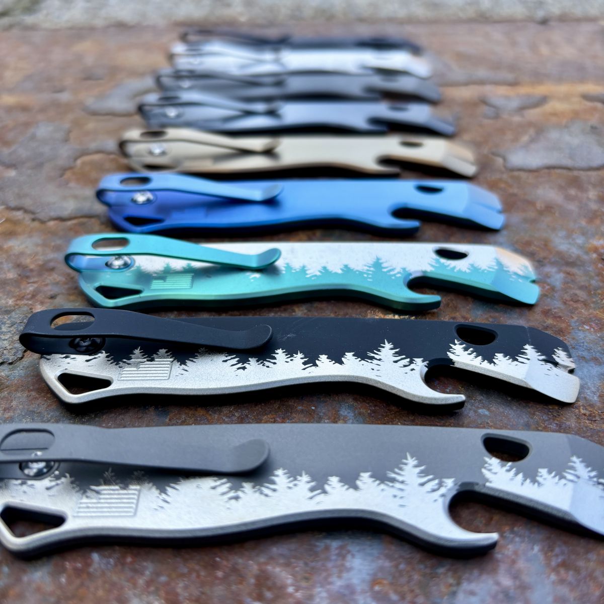 All Access Pass v2bx Prybar EDC Pocket Tool Plain Design