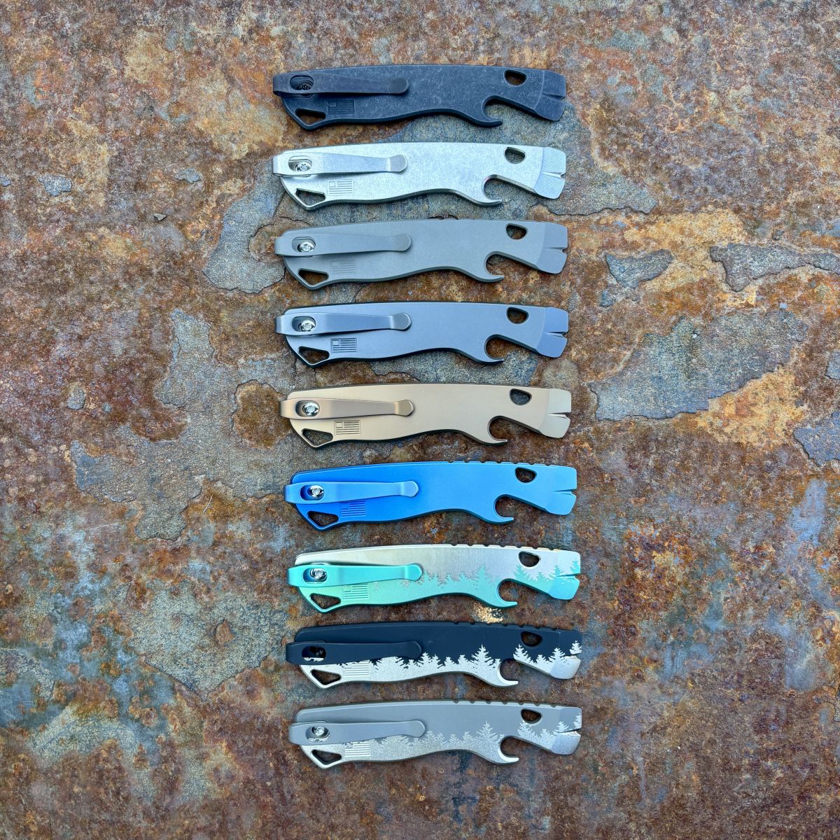 All Access Pass v2bx Prybar EDC Pocket Tool Plain Design