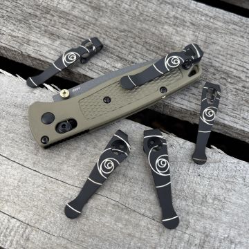 Black Fibonacci Clips