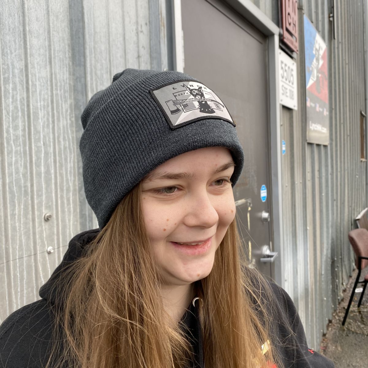 CarharttCoalHeatherBeanieWatch