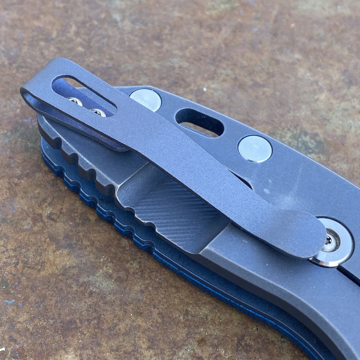 Hinderer Knives Titanium Deep Carry Pocket Clip | USA Made