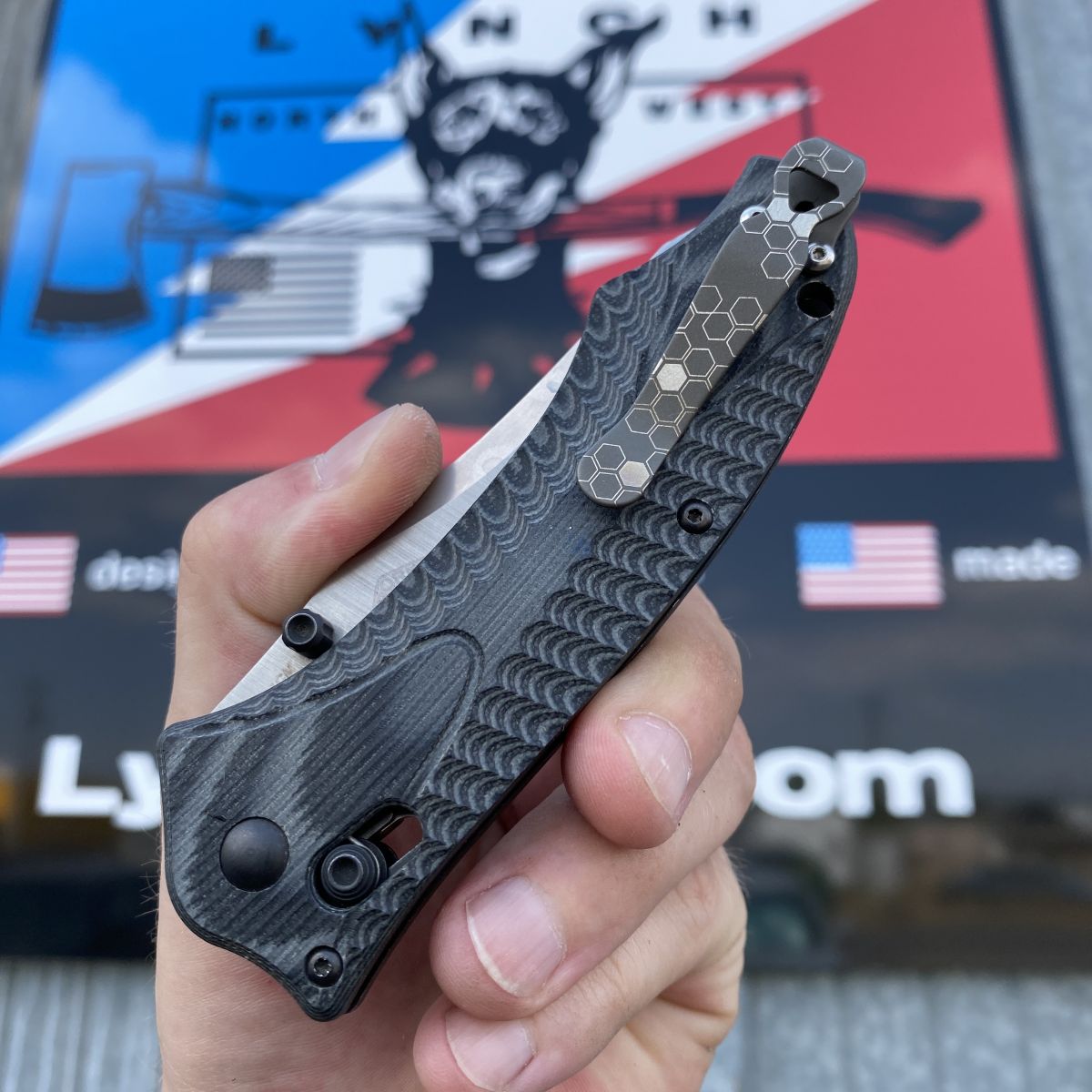 Mono Comb Deep Carry Titanium Pocket Clips
