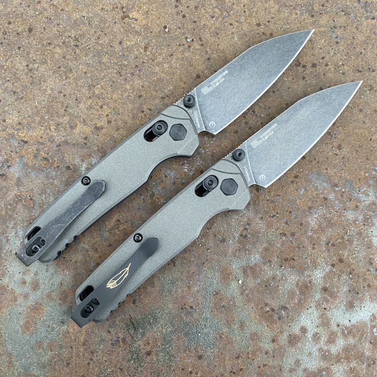 Kershaw Bel-Air Dura-Lock Gunmetal Gray Aluminum Blackwash MagnaCut Blade Folding Knife