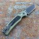 Kershaw Launch 16 Auto OD Green Alum Trac-Tec Inserts Black Cerakote CPM M4 Blade Folding Knife