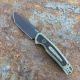 Kershaw Launch 16 Auto OD Green Alum Trac-Tec Inserts Black Cerakote CPM M4 Blade Folding Knife