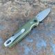 Kershaw Launch 18 Auto Olive Green Aluminum Stonewashed CPM 154 Blade Folding Knife
