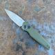 Kershaw Launch 18 Auto Olive Green Aluminum Stonewashed CPM 154 Blade Folding Knife