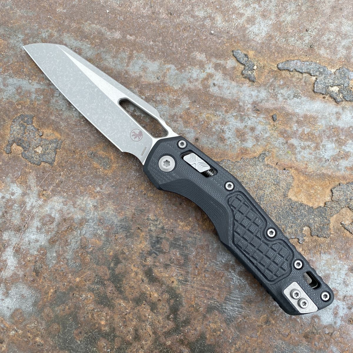 Microtech MSI Ram-Lok Black Frag G-10 Apocalyptic M390 (210